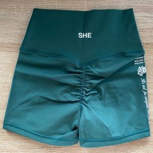 Darc Sport She Lyrics Pump Shorts. Size XS